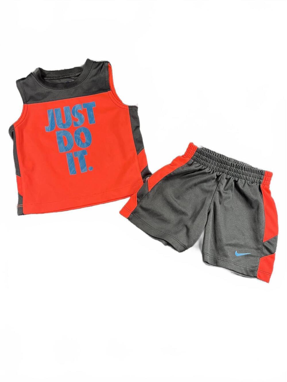 Nike Toddler Boys' Athletic Tank Top and Shorts Set Size 18M